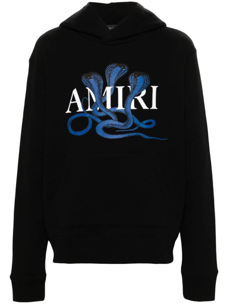 AMIRI Poison cotton hoodie - Black von AMIRI