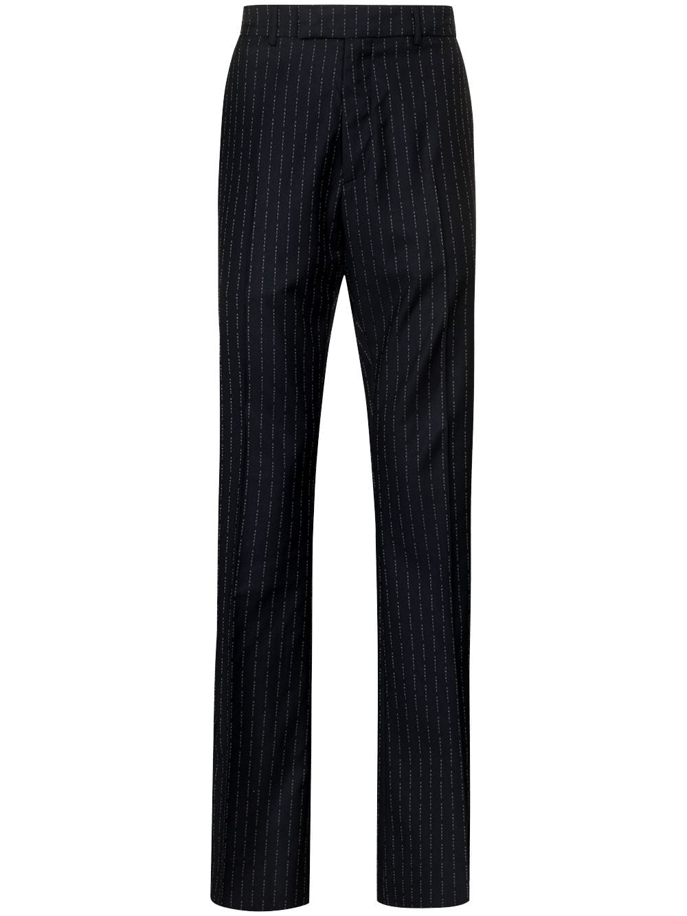 AMIRI REPEATING TAILORED FLARE Pants "Navy" - Blue von AMIRI