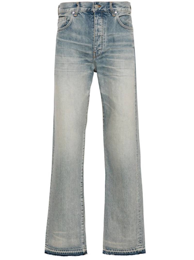 AMIRI Release Hem straight-leg jeans - Blue von AMIRI