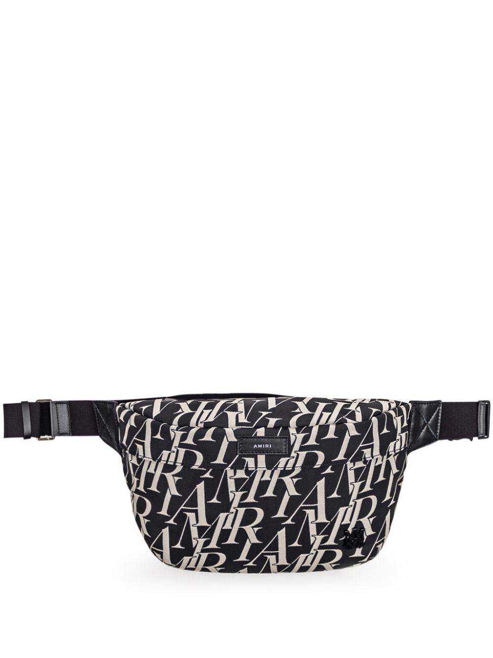 AMIRI Repeat jacquard belt bag - Black von AMIRI