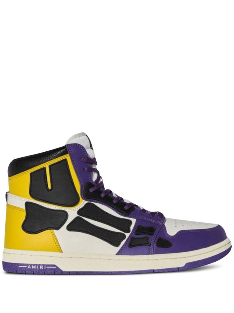 AMIRI Skel Top "Purple/White/Gold" sneakers von AMIRI