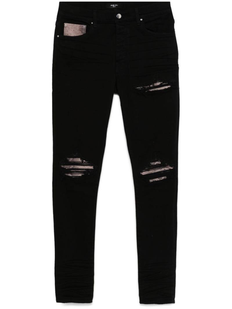 AMIRI Snake MX 1 jeans - Black von AMIRI