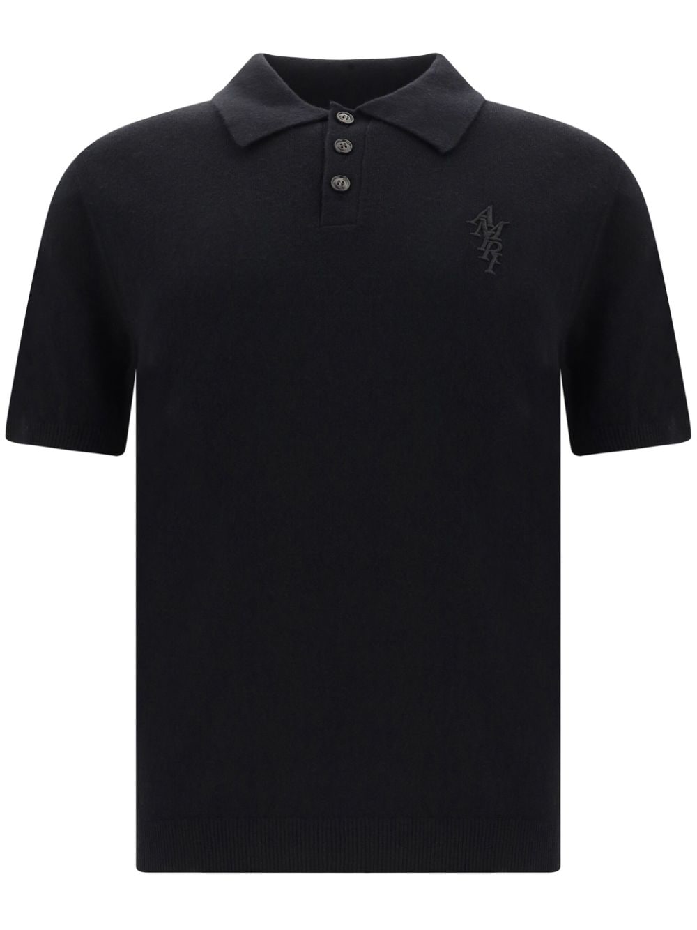 AMIRI Stack polo shirt - Black von AMIRI