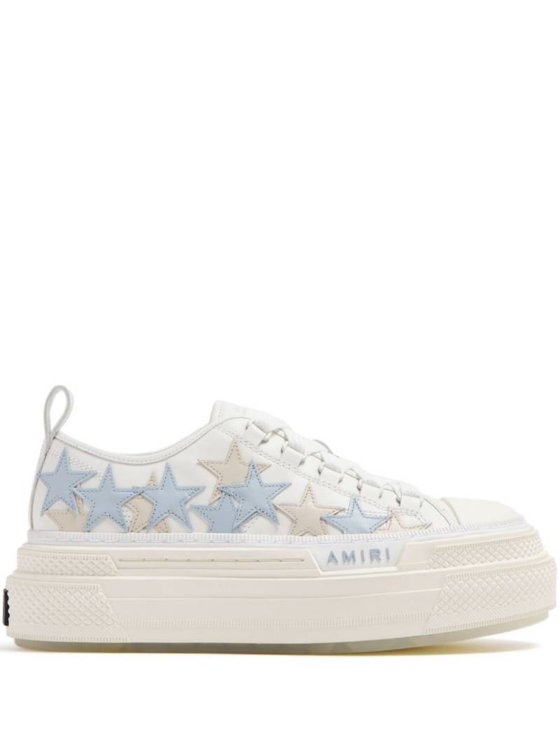 AMIRI Stars Court platform sneakers - White von AMIRI