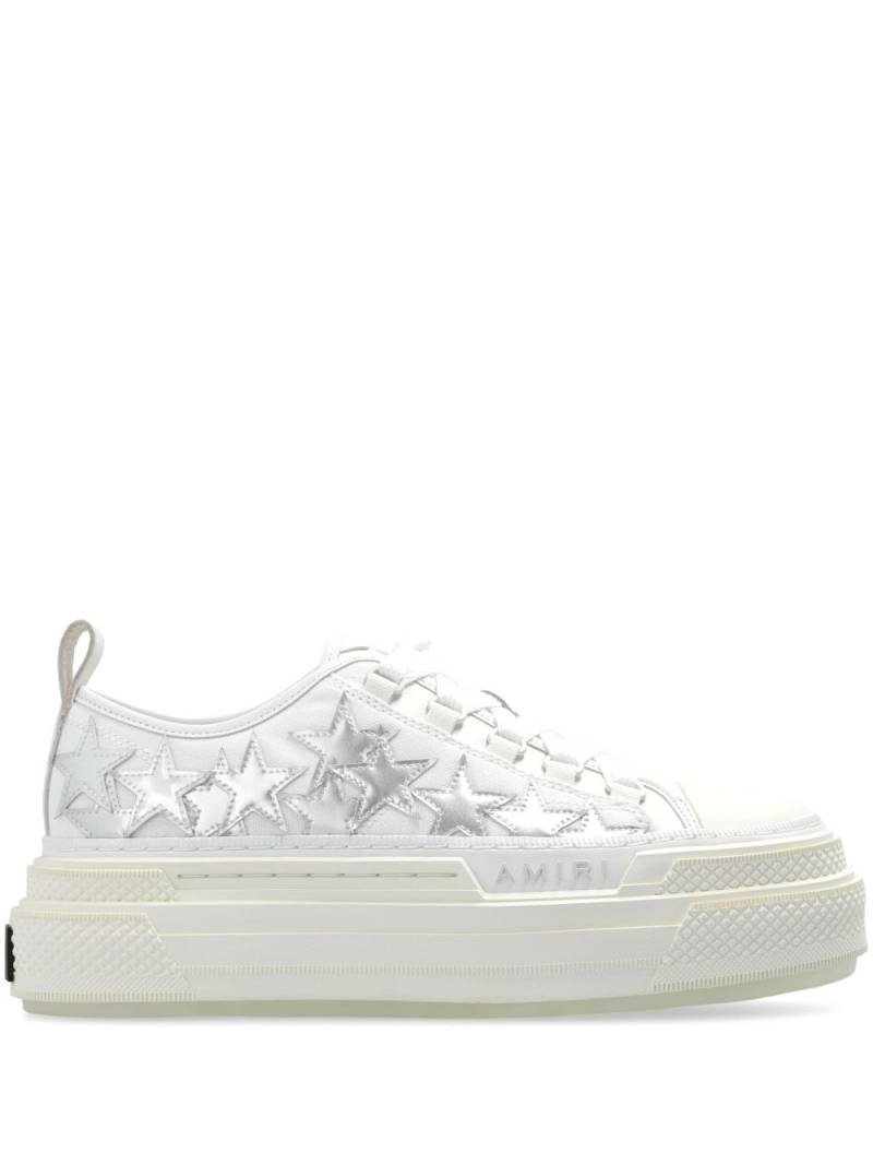 AMIRI Stars Court platform sneakers - White von AMIRI