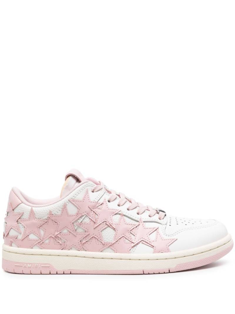 AMIRI Stars Low leather sneakers - White von AMIRI