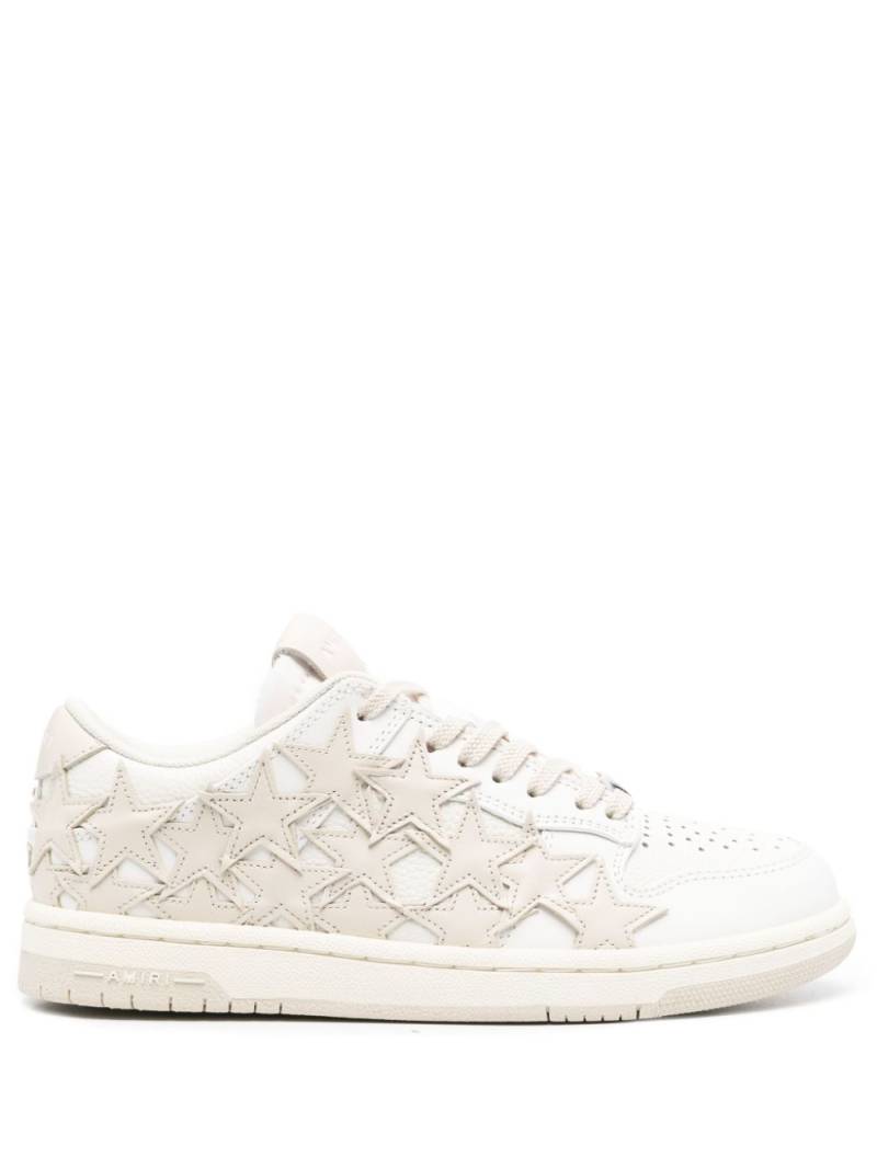 AMIRI Stars leather sneakers - White von AMIRI