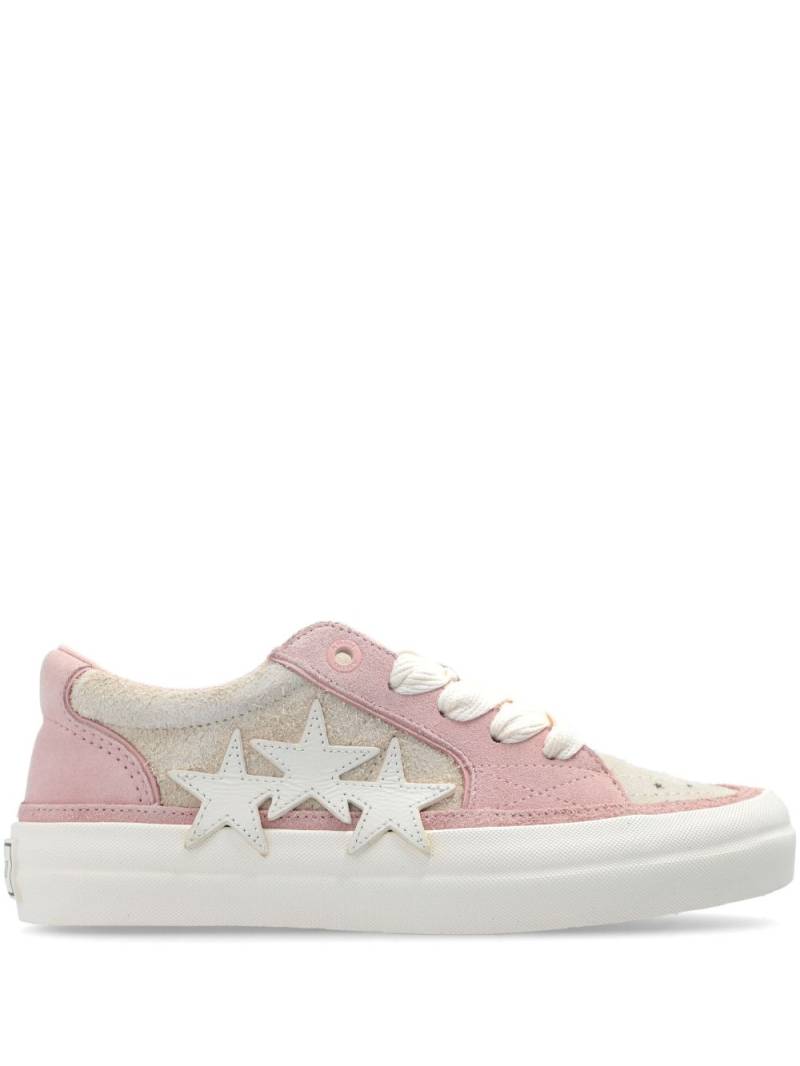 AMIRI Sunset Skate star-patch leather sneakers - Pink von AMIRI