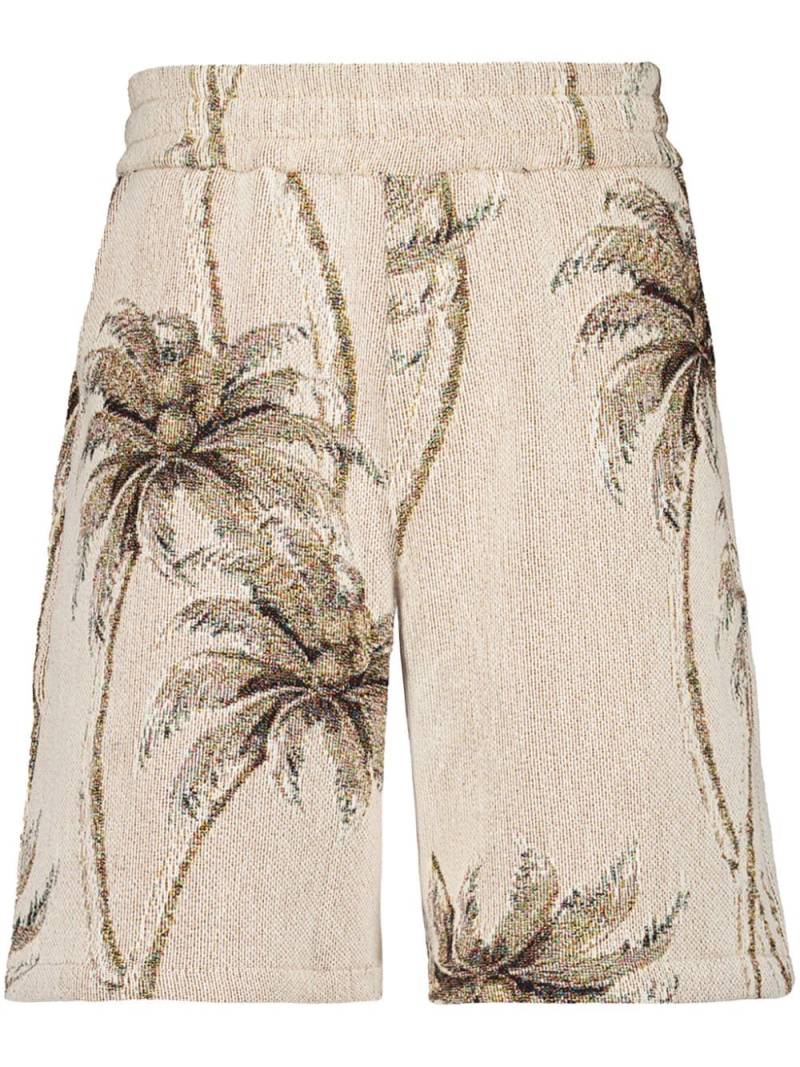 AMIRI Twisted Palms Tapestry shorts - Neutrals von AMIRI