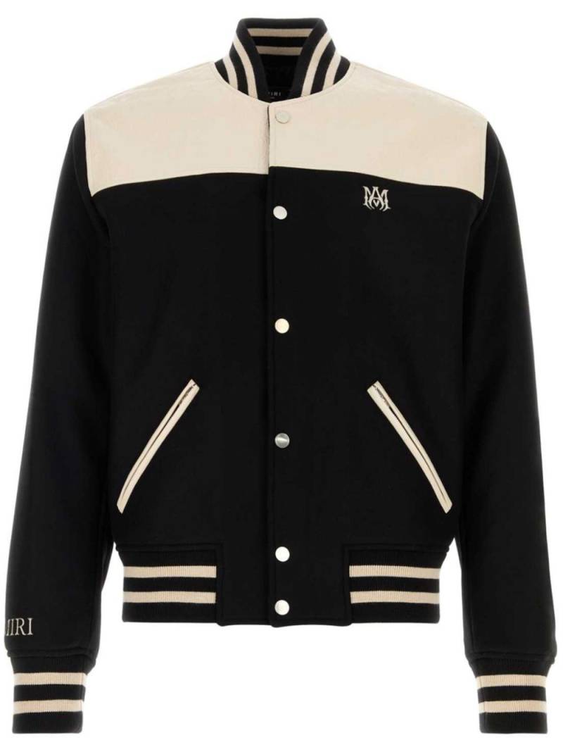 AMIRI Two-tone bomber jacket - Black von AMIRI