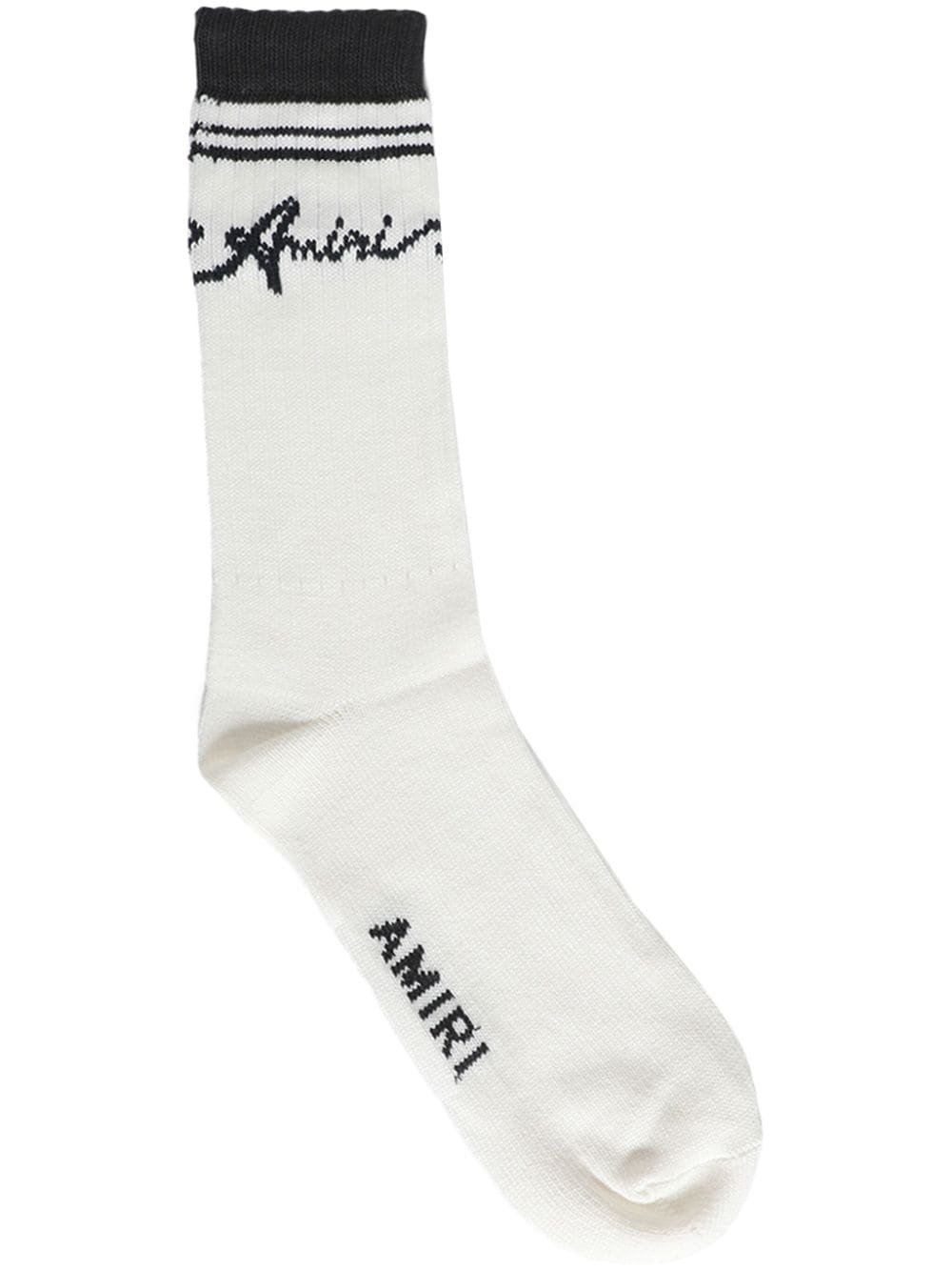 AMIRI Wave socks - White von AMIRI