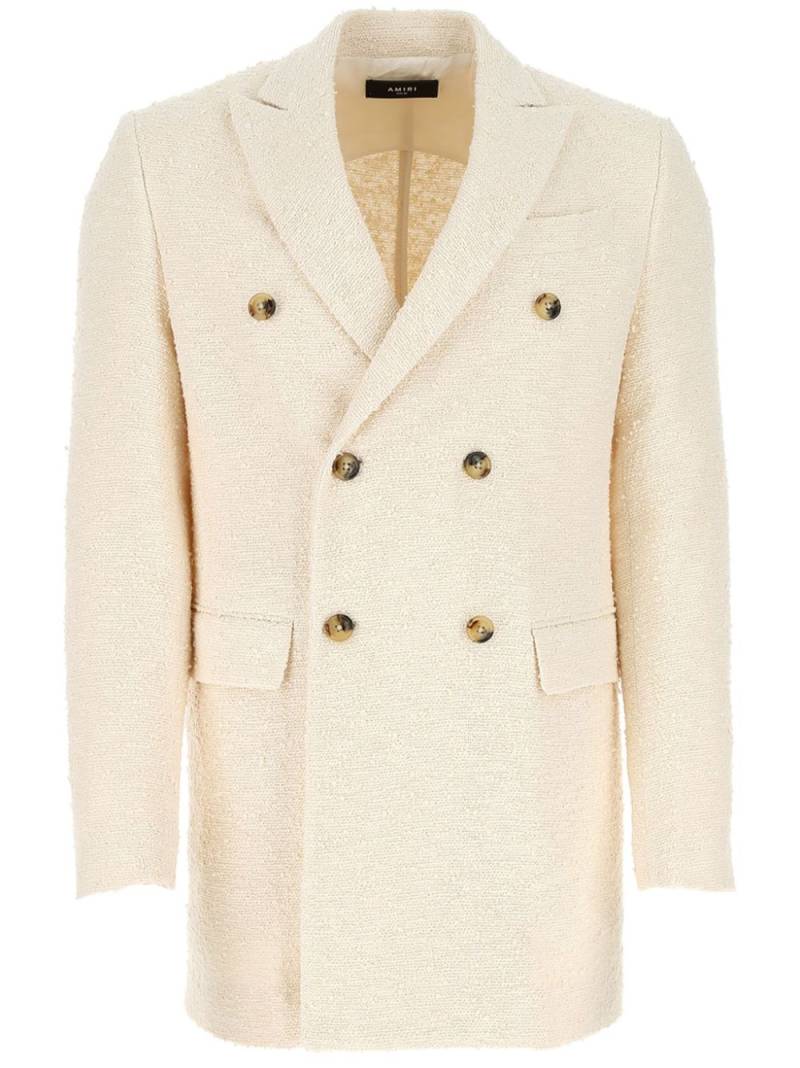 AMIRI double-breasted blazer - Neutrals von AMIRI