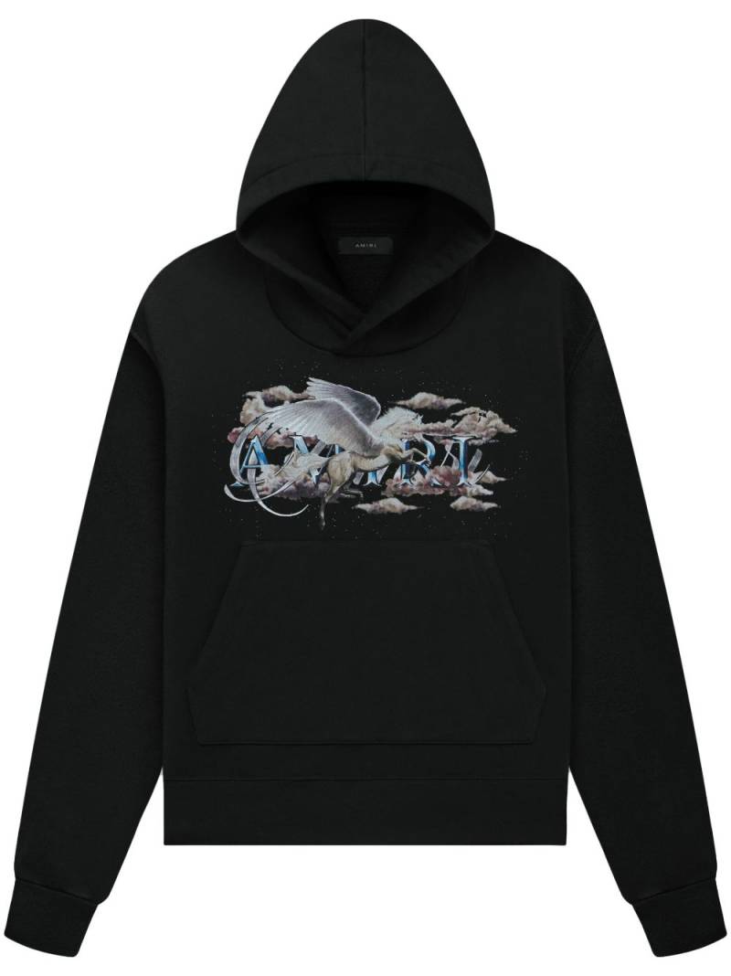 AMIRI graphic print hoodie - Black von AMIRI