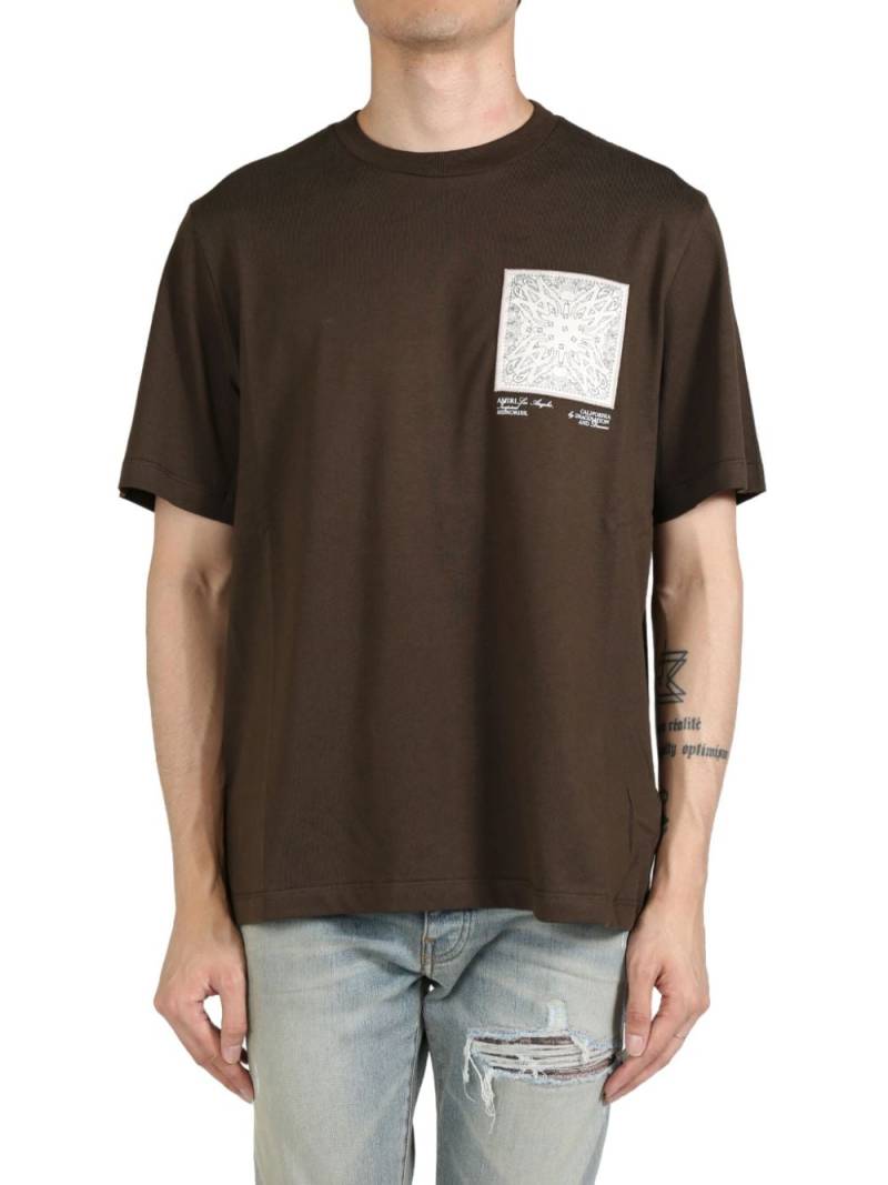 AMIRI graphic-print t-shirt - Brown von AMIRI