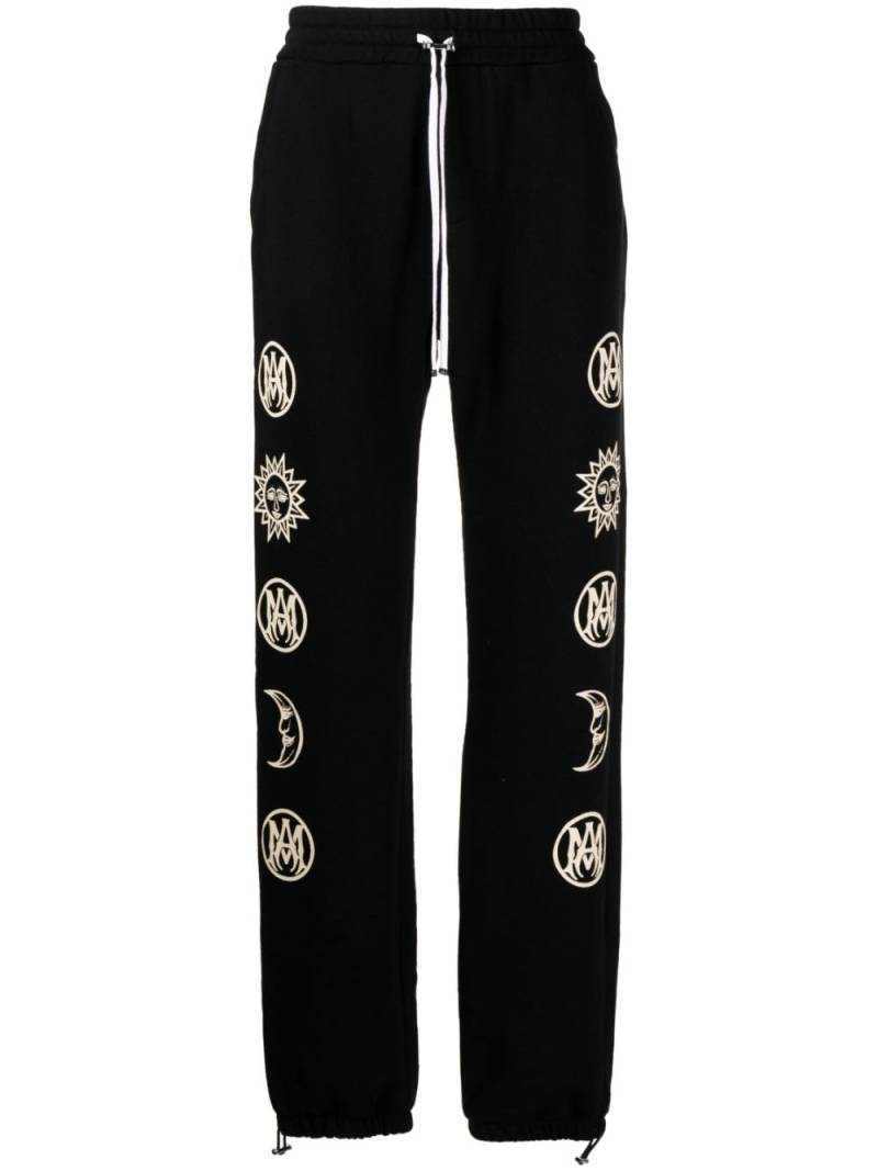 AMIRI graphic-print trousers - Black von AMIRI