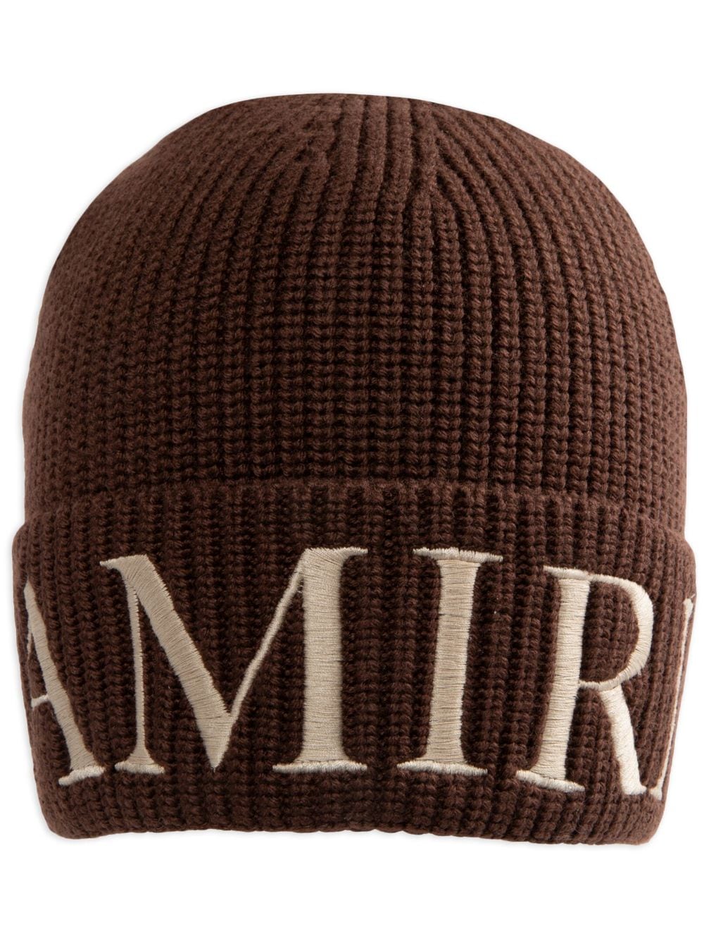 AMIRI logo-embroidered beanie - Brown von AMIRI