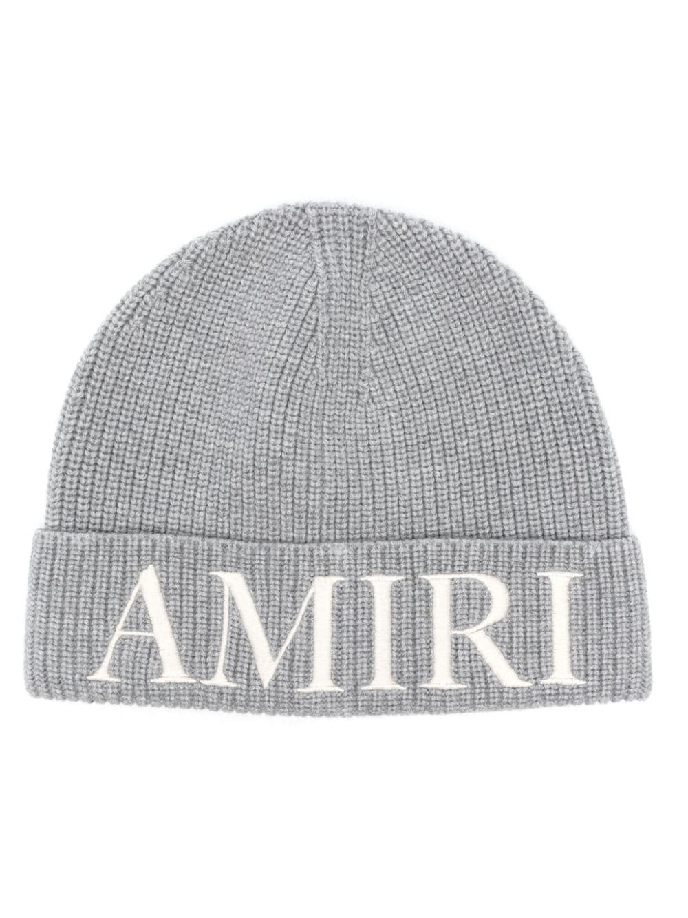 AMIRI logo-embroidered beanie - Grey von AMIRI