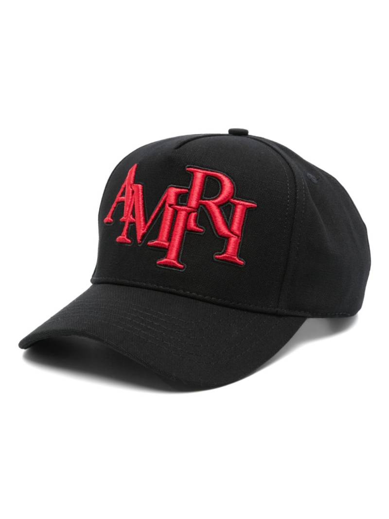 AMIRI logo-embroidered cap - Black von AMIRI