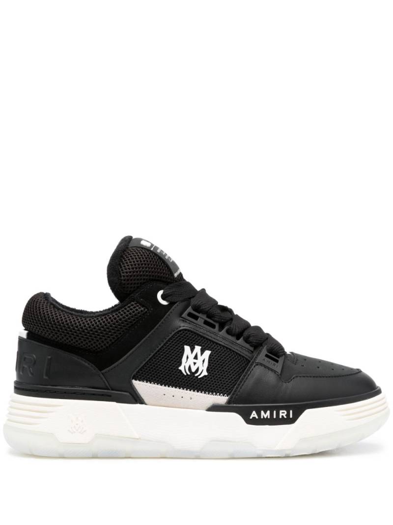 AMIRI logo-patch lace-up sneakers - Black von AMIRI