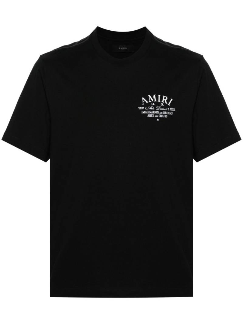 AMIRI logo-print cotton T-shirt - Black von AMIRI