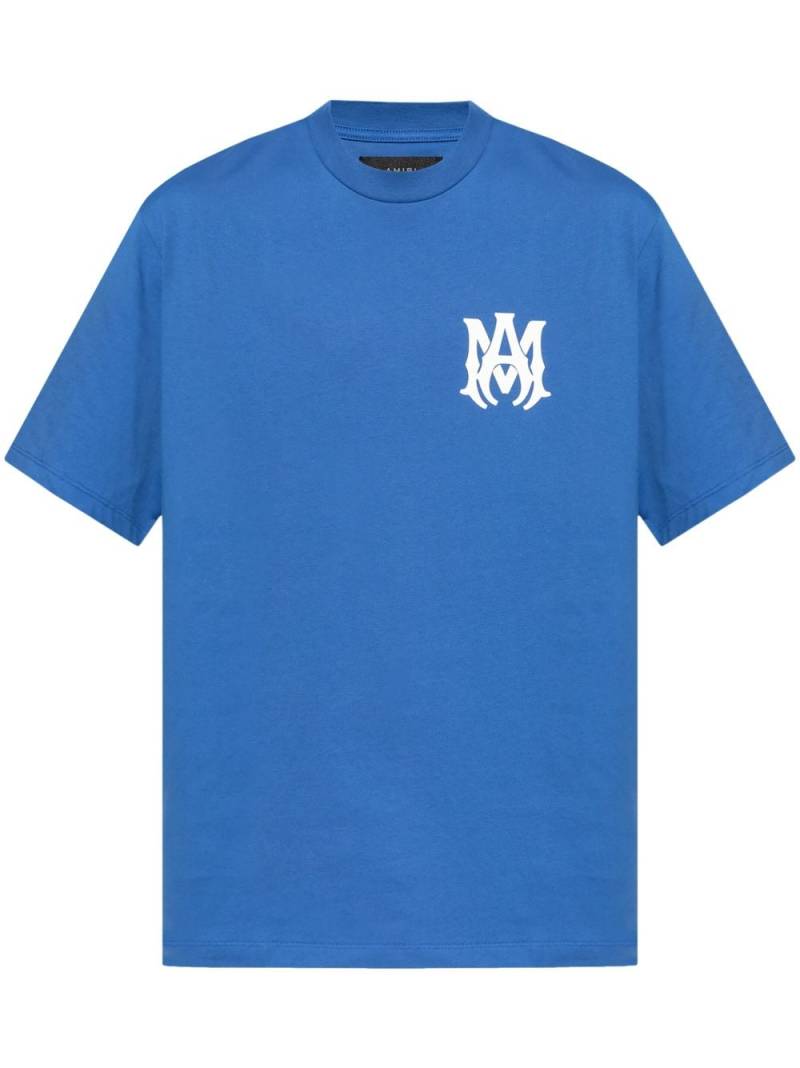 AMIRI logo-print cotton T-shirt - Blue von AMIRI