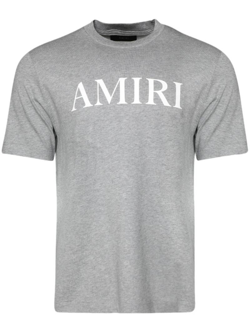 AMIRI logo-print cotton T-shirt - Grey von AMIRI