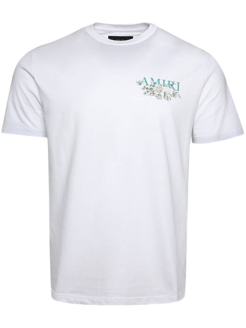 AMIRI logo-print cotton T-shirt - White von AMIRI