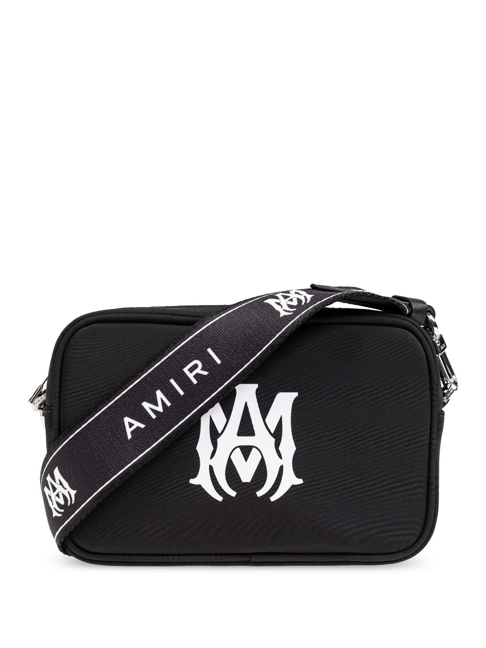 AMIRI logo-print messenger bag - Black von AMIRI