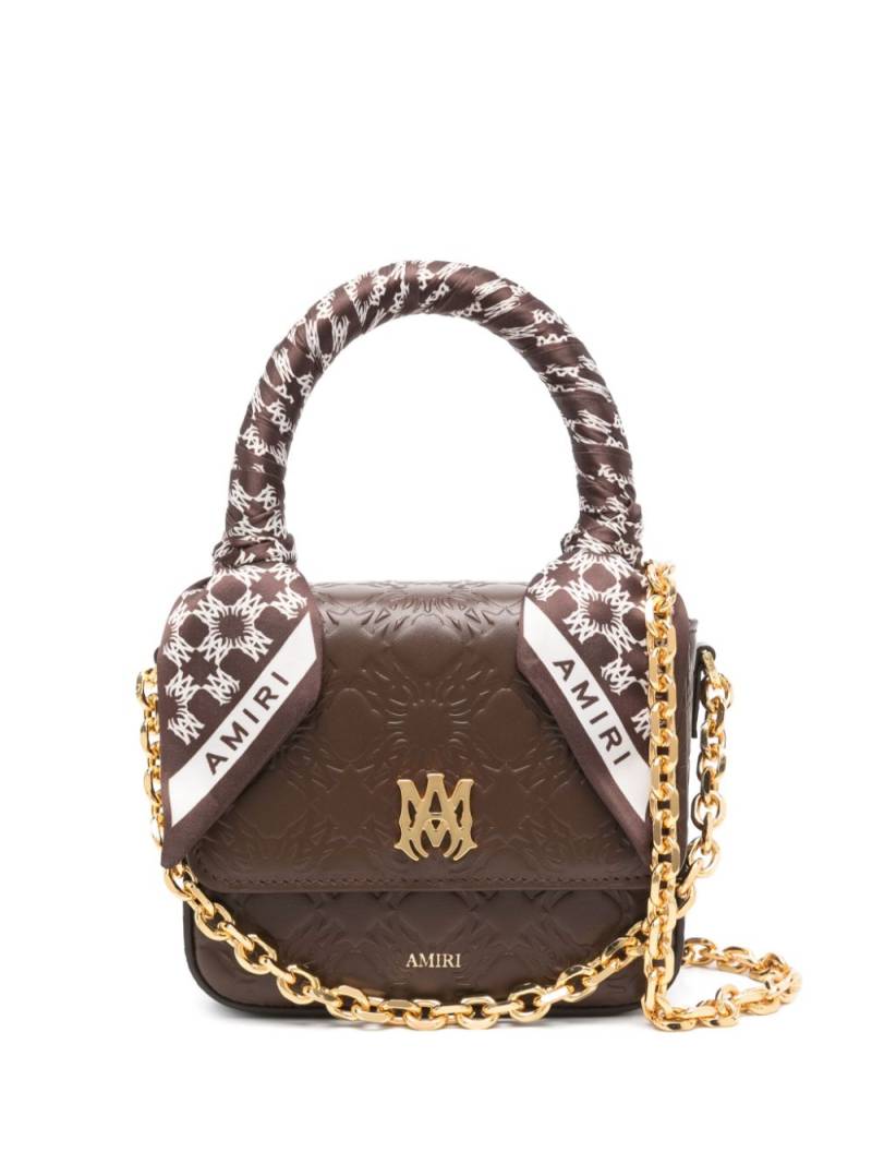 AMIRI micro MA tote bag - Brown von AMIRI