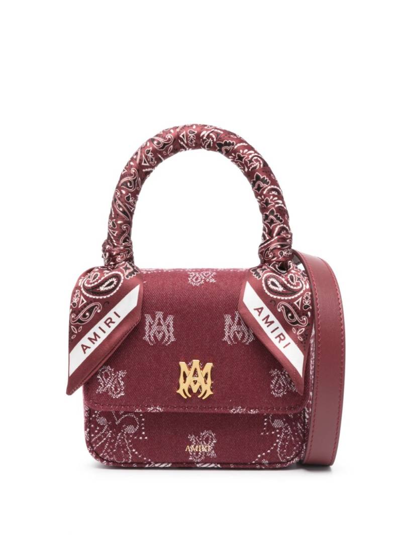 AMIRI micro MA tote bag - Red von AMIRI