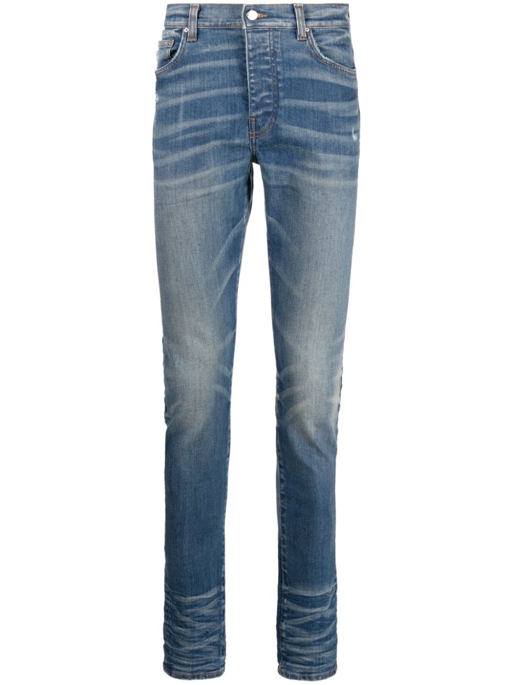 AMIRI mid-rise skinny jeans - Blue von AMIRI