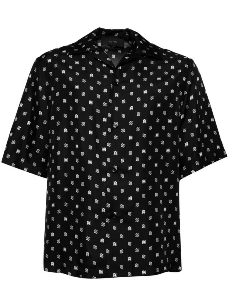 AMIRI paisley bowling shirt - Black von AMIRI