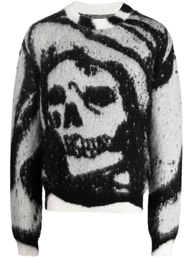 AMIRI skull-patterned jumper - Black von AMIRI