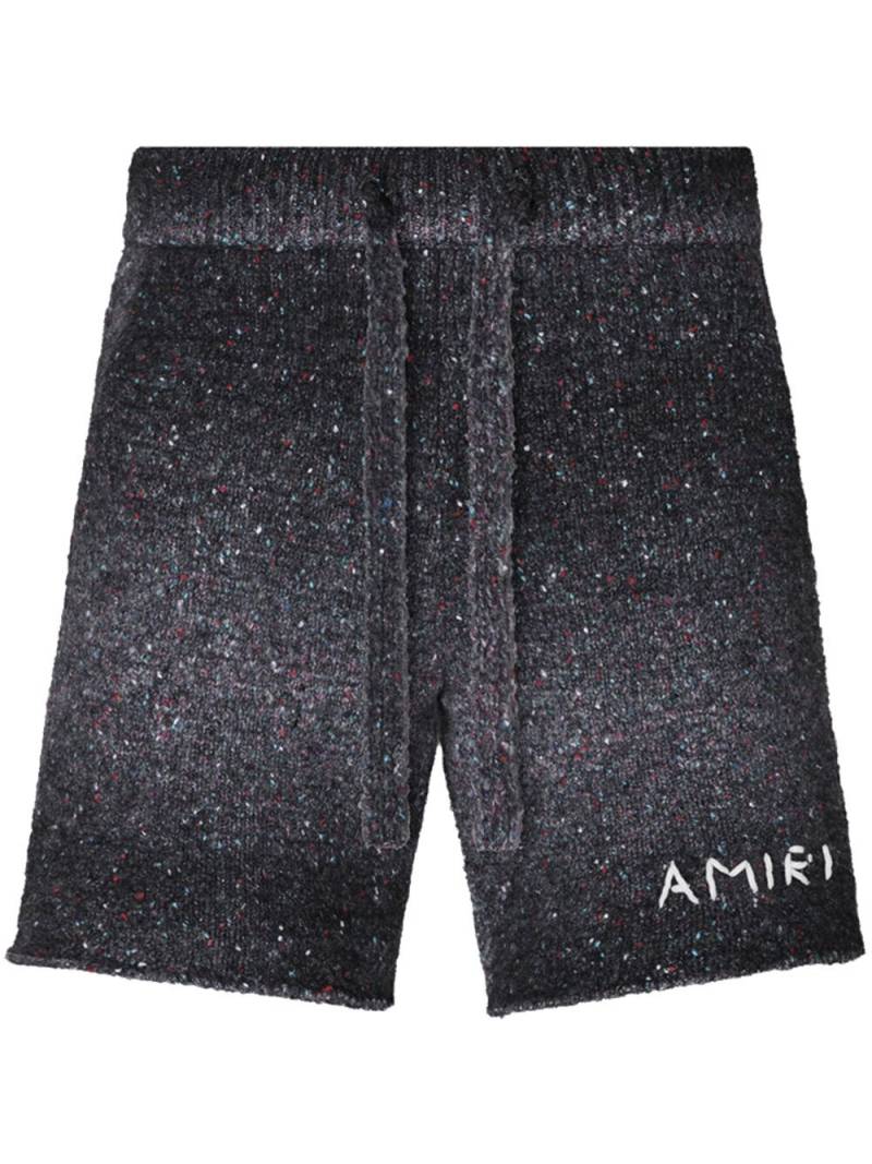 AMIRI space dyed Bermuda shorts - Black von AMIRI