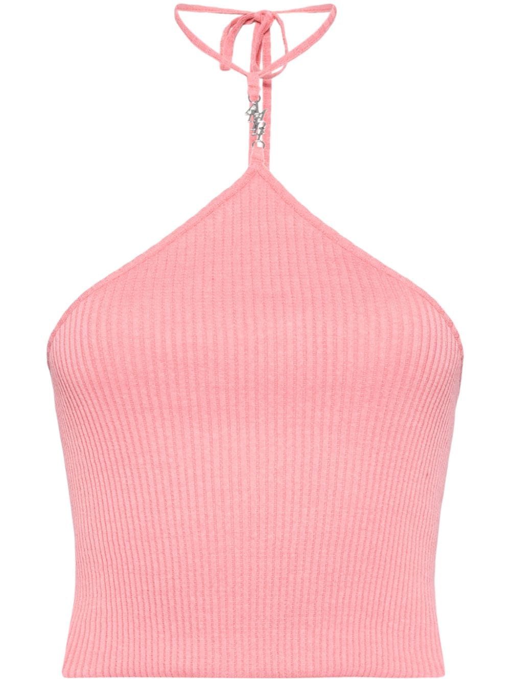 AMIRI stacked halter top - Pink von AMIRI