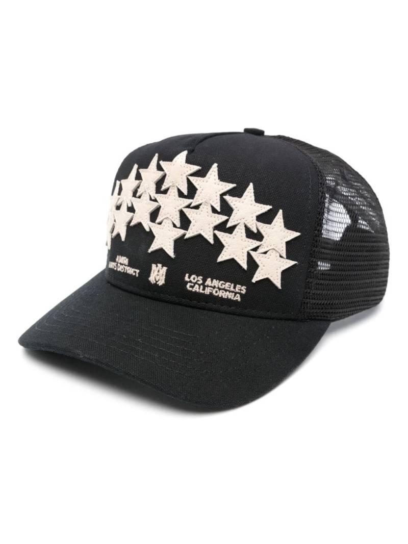 AMIRI star-patch mesh cap - Black von AMIRI