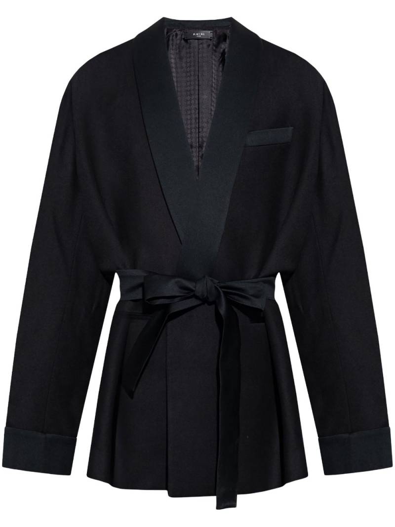 AMIRI tie-waist blazer - Black von AMIRI