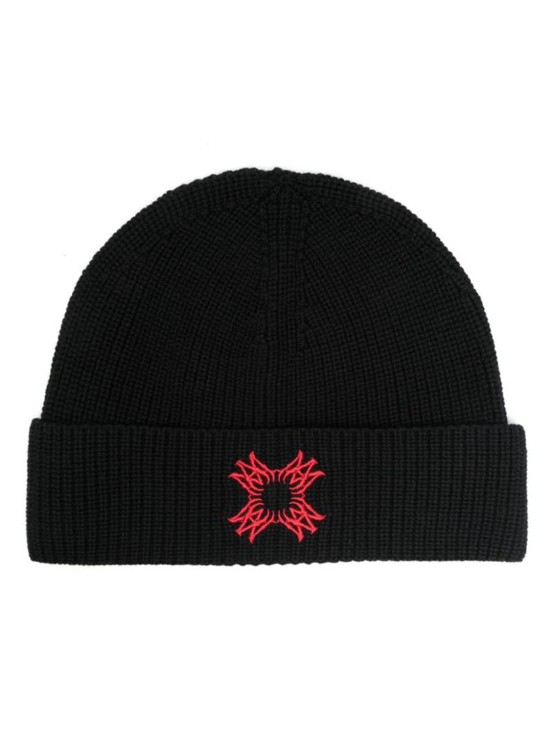 AMIRI wool beanie hat - Black von AMIRI