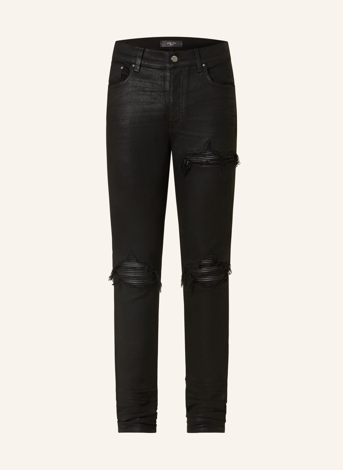 Amiri Coated Jeans Skinny Fit schwarz von AMIRI