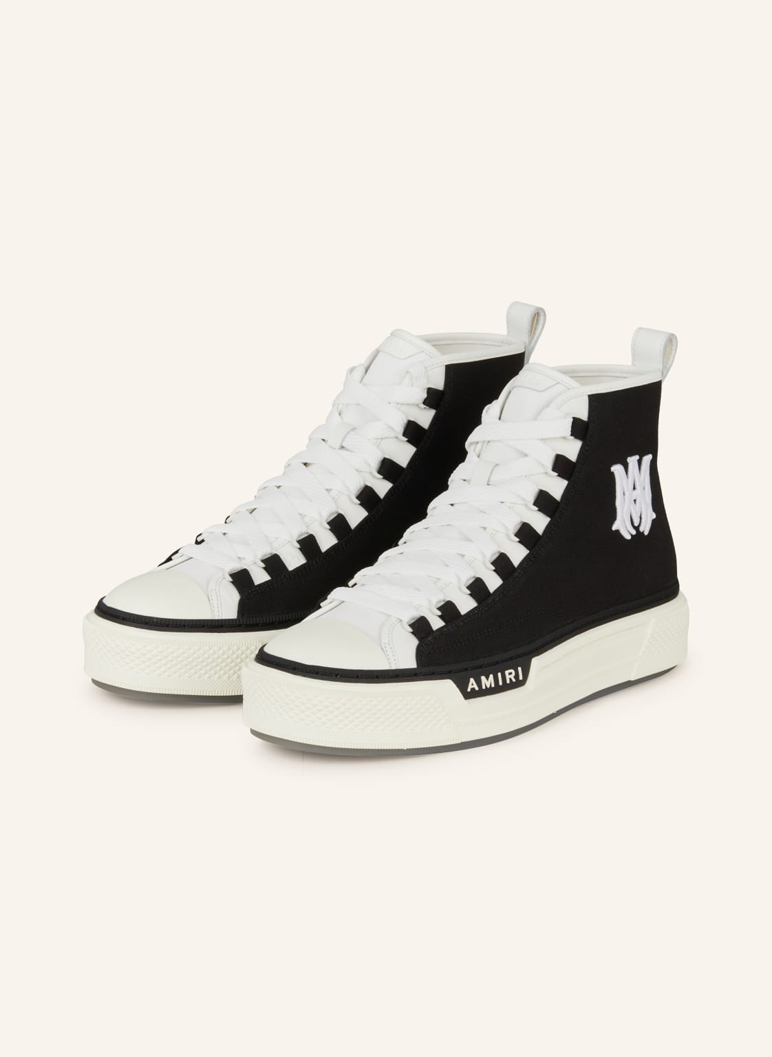 Amiri Hightop-Sneaker Court schwarz Amiri Hightop-Sneaker Court schwarz von AMIRI