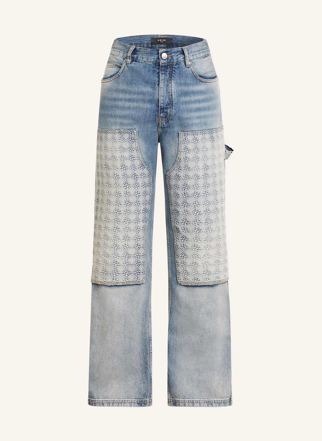 Amiri Jeans Debossed Regular Fit blau Amiri Jeans Debossed Regular Fit blau von AMIRI