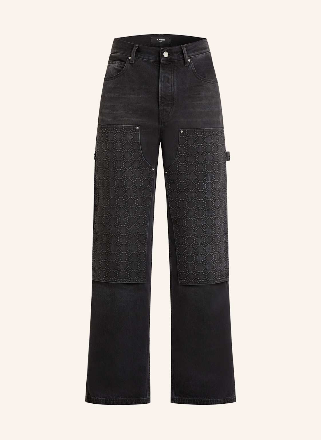 Amiri Jeans Debossed Regular Fit schwarz Amiri Jeans Debossed Regular Fit schwarz von AMIRI