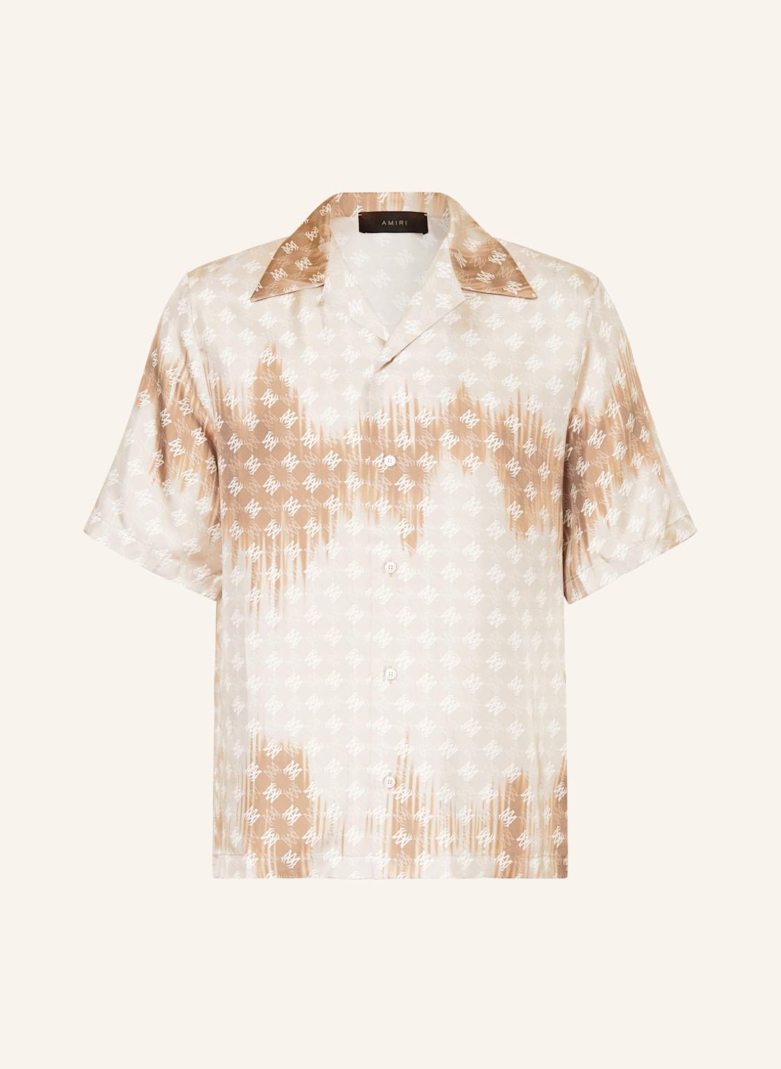 Amiri Resorthemd Comfort Fit Aus Seide braun Amiri Resorthemd Comfort Fit Aus Seide braun von AMIRI