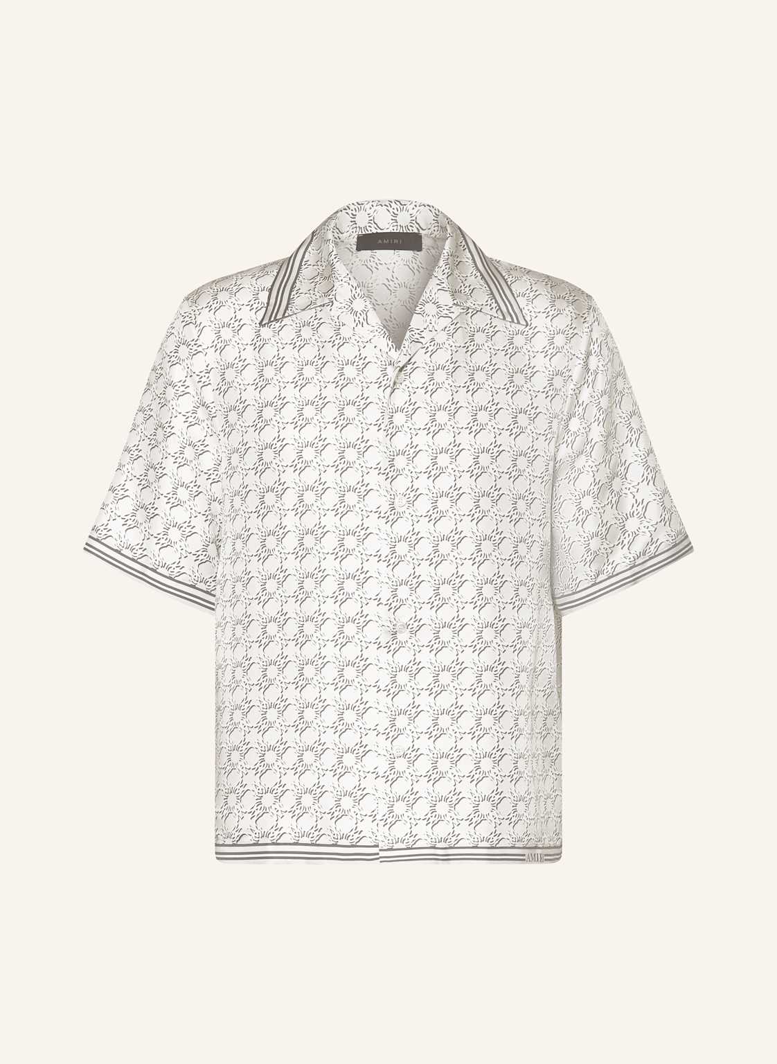 Amiri Resorthemd Comfort Fit Aus Seide grau Amiri Resorthemd Comfort Fit Aus Seide grau von AMIRI