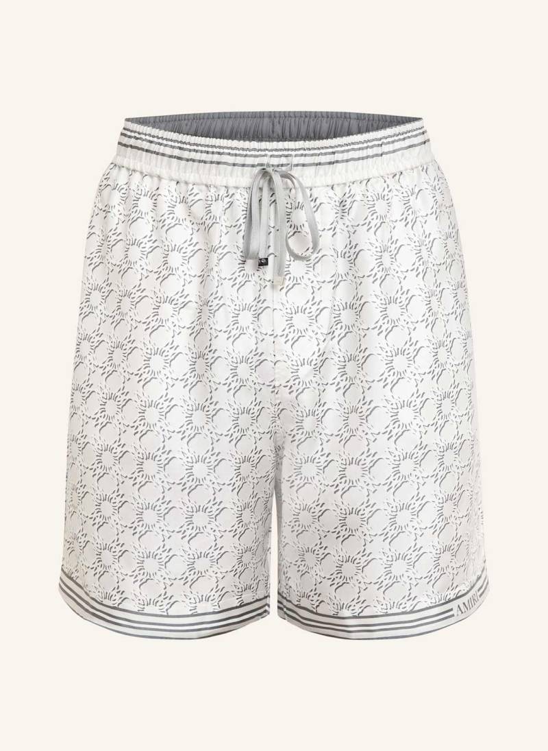 Amiri Seidenshorts Quad grau von AMIRI