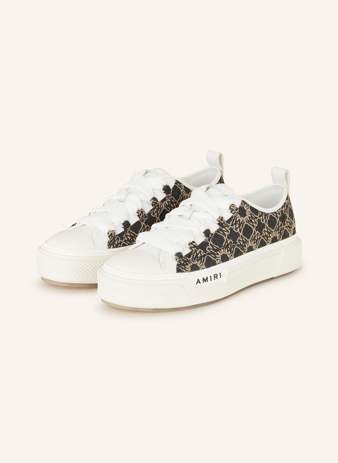 Amiri Sneaker Ma Quad Jacquard Court Low schwarz von AMIRI