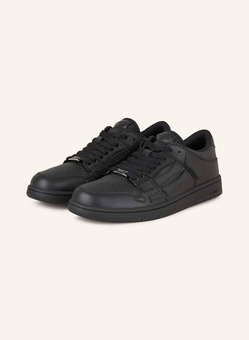 Amiri Sneaker Skel Top Low schwarz von AMIRI