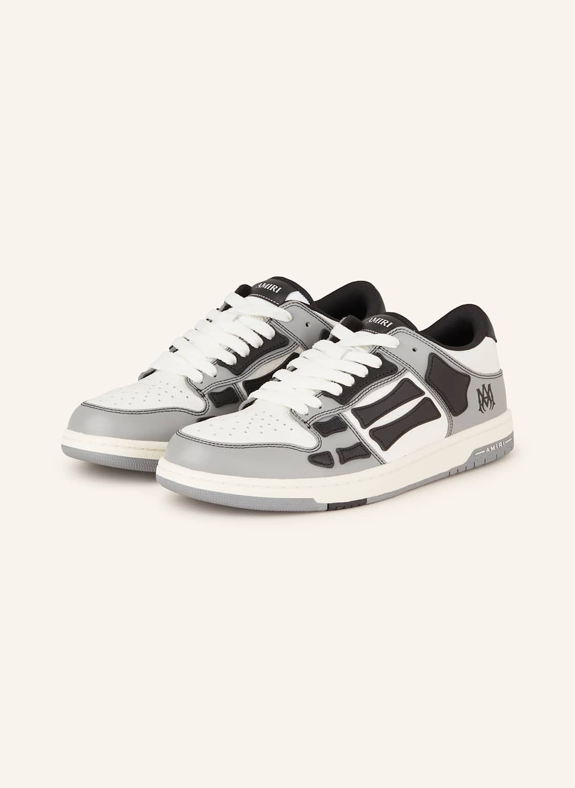 Amiri Sneaker Varsity Skel Top Low schwarz Amiri Sneaker Varsity Skel Top Low schwarz von AMIRI