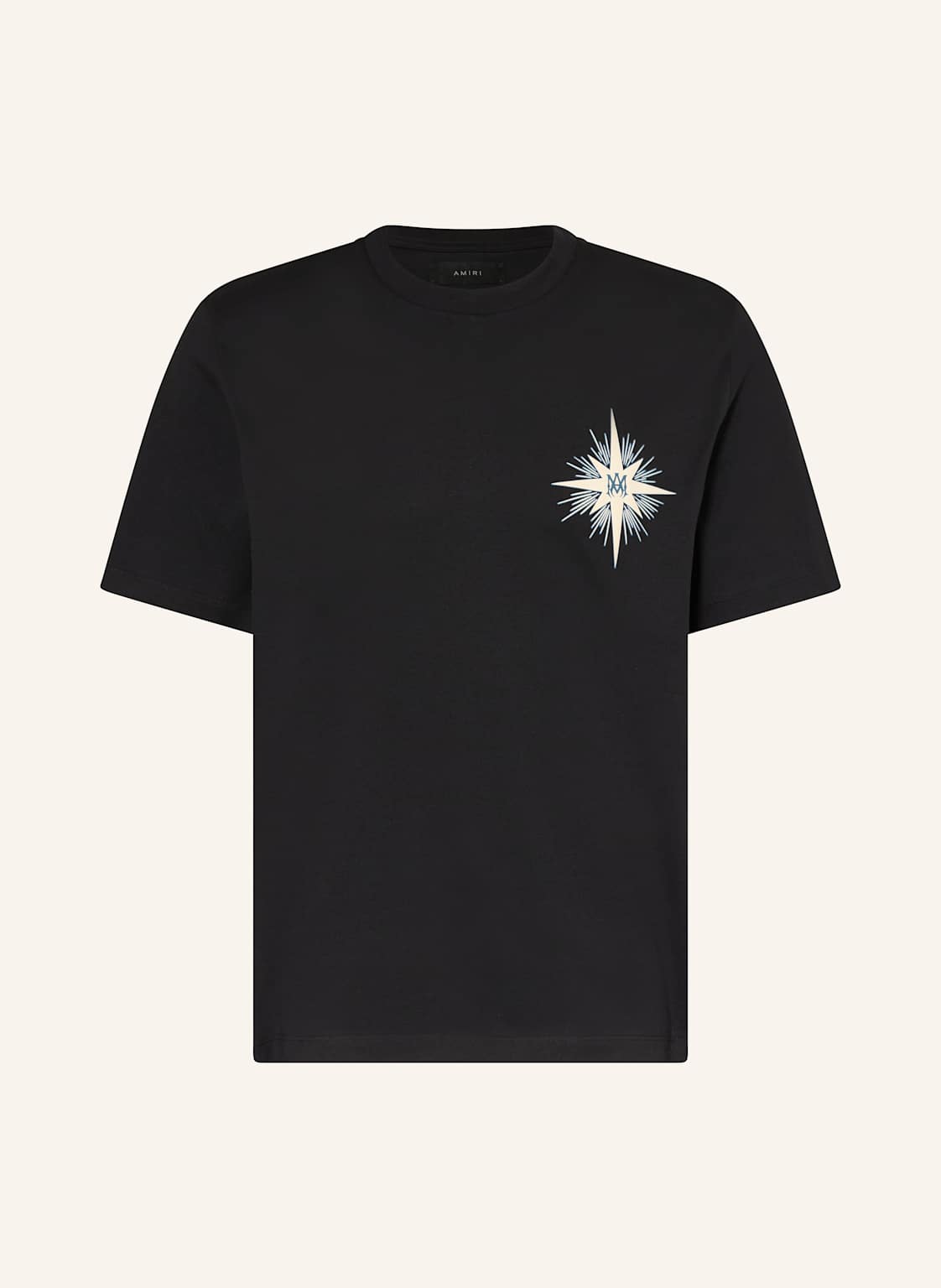 Amiri T-Shirt Starburst schwarz von AMIRI