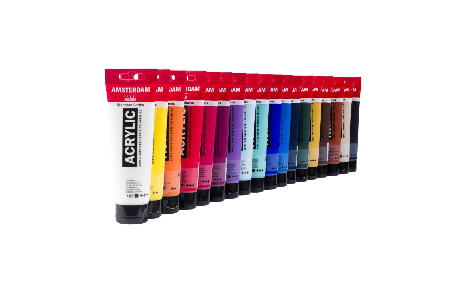 AMSTERDAM  Acrylfarbe »Standard Serie Set 18 x 120 ml« von AMSTERDAM